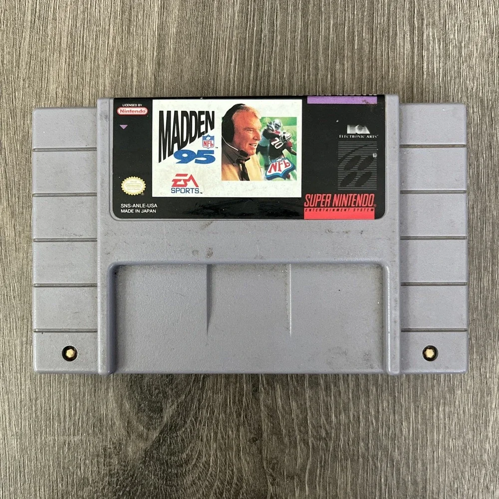 Madden NFL 95 (Super Nintendo Entertainment System, 1994)